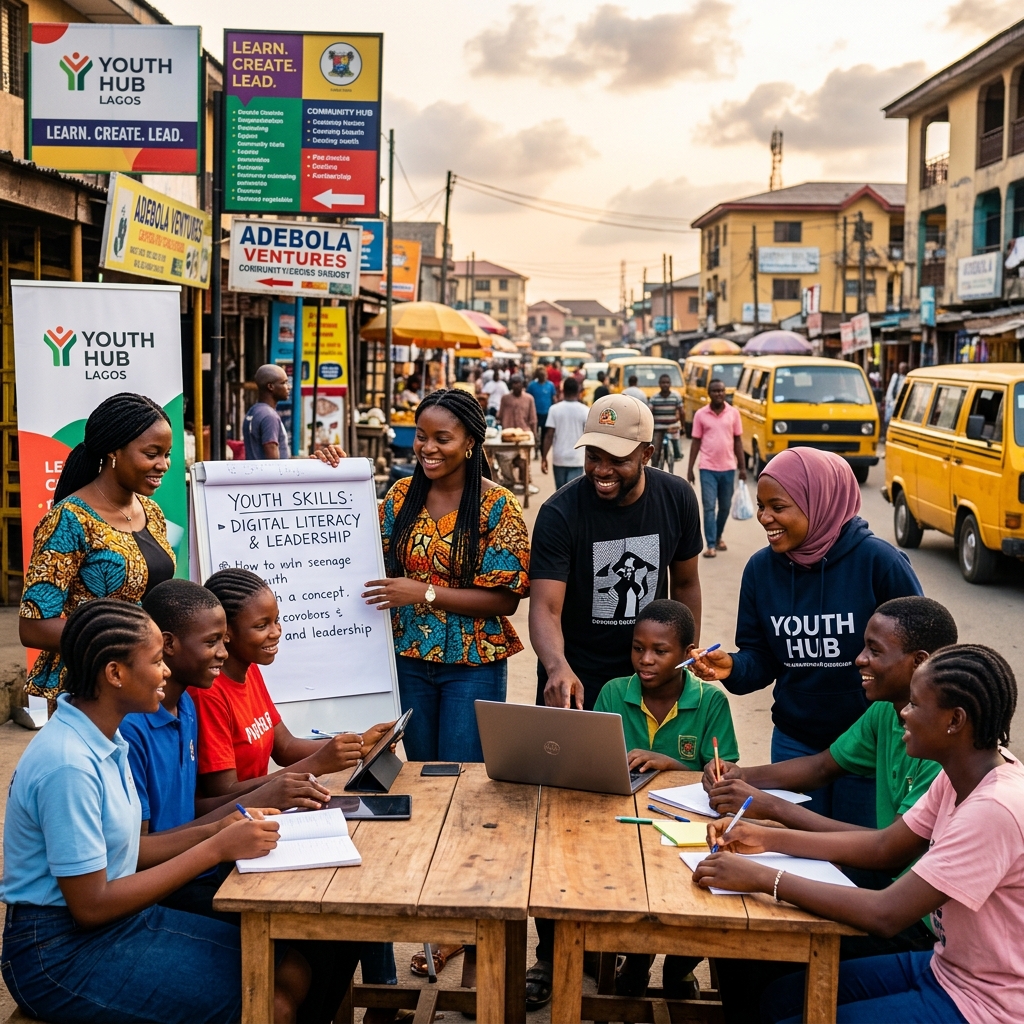Hopeful community in Nigeria